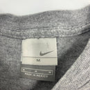 Vintage Gray Nike Embroidered T-shirt Size M