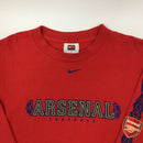 Arsenal L/S Nike center swoosh t-shirt size L