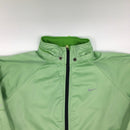 Womens Neon Green Reflective Nike running jacket size M