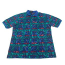 Vintage Jack Nicklaus All Over Print Paisley Polo Size 2XL Tall
