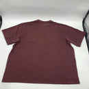 Marron Carhartt Henley Pocket T-Shirt Size 4XL