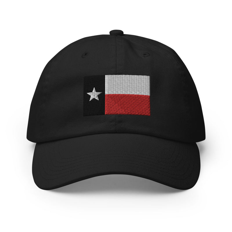Black and Red Texas Champion Dad Hat