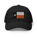 Orange Texas Flag Champion Dad Hat