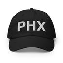 PHX Phoenix Airport Code Champion Dad Hat