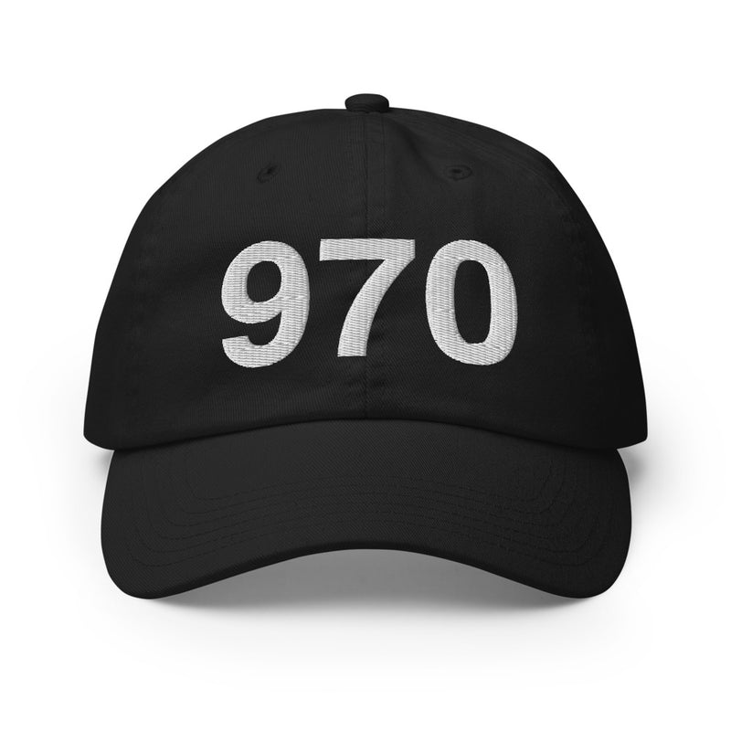 970 Colorado Area Code Champion Dad Hat