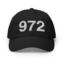 972 Dallas Area Code Champion Dad Hat