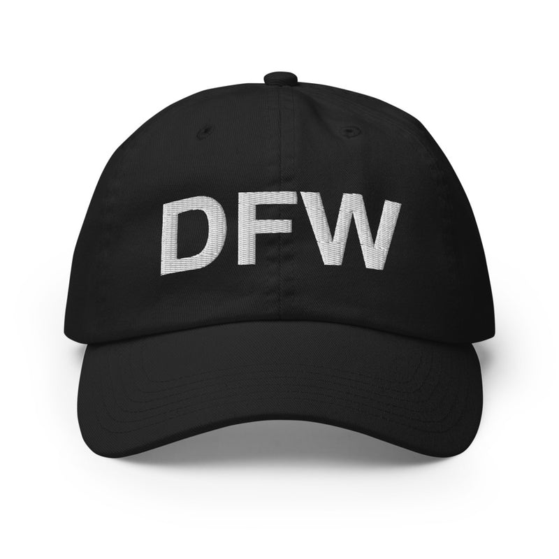 DFW Dallas Fort Worth Airport Code Champion Dad Hat