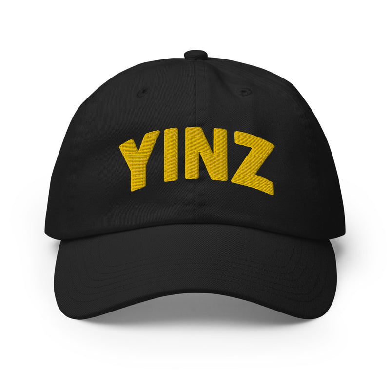 Yinz Black & Gold Champion Dad Hat