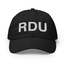 RDU Raleigh NC Airport Code Champion Dad Hat