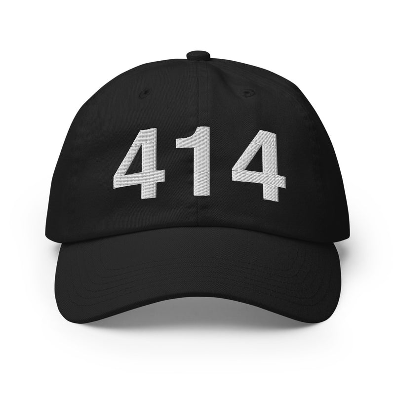 414 Milwaukee Area Code Champion Dad Hat