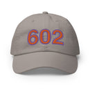 Orange and Purple 602 Phoenix Area Code Champion Dad Hat