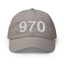 970 Colorado Area Code Champion Dad Hat