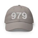 979 College Station Area Code Champion Dad Hat