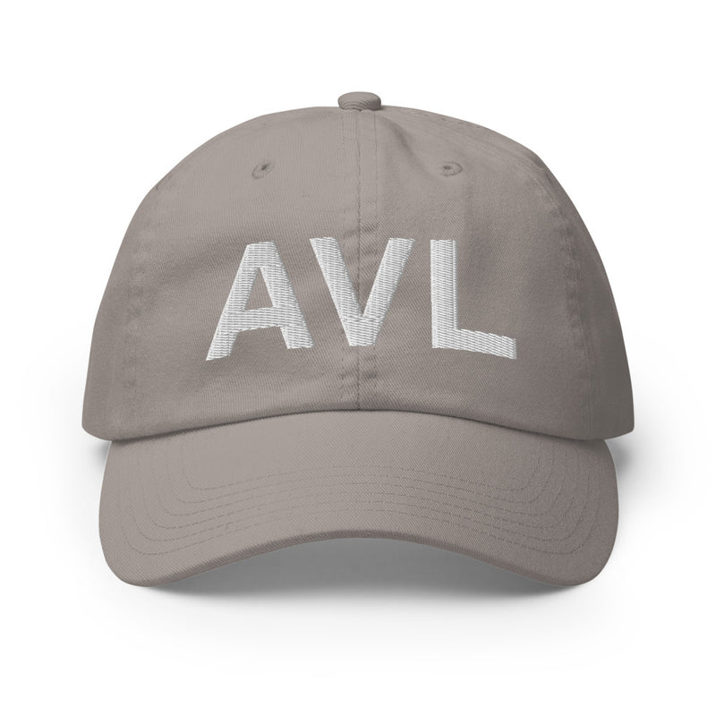 AVL Asheville NC Airport Code Champion Dad Hat