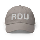 RDU Raleigh NC Airport Code Champion Dad Hat