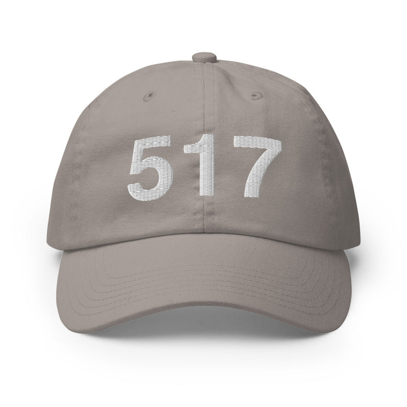 517 Lansing MI Area Code Champion Dad Hat