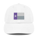 Purple Texas Flag Champion Dad Hat
