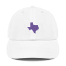 Purple Texas Champion Dad Hat