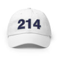 Navy & Gray 214 Dallas Area Code Champion Dad Hat