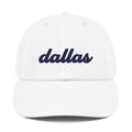 Cursive Dallas TX Champion Dad Hat