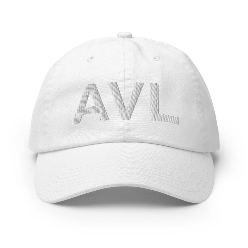 AVL Asheville NC Airport Code Champion Dad Hat