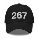 267 Philadelphia Area Code Classic Dad hat