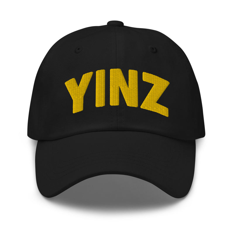 Yinz Black & Gold Dad hat