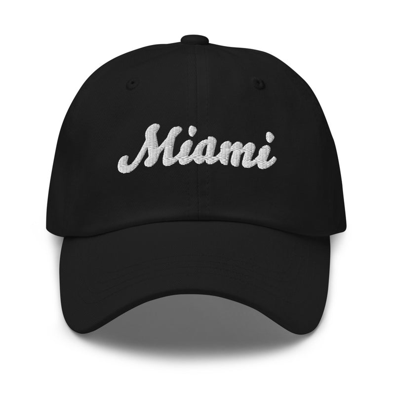 Script Miami FL Classic Dad hat