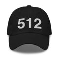 512 Austin TX Area Code Dad Hat