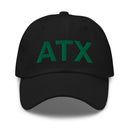 Black and Green ATX Austin City Code Dad Hat