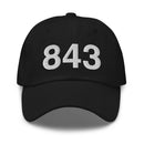 843 Charleston SC Area Code Dad Hat