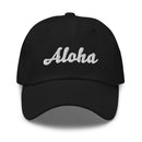 Cursive Aloha Dad Hat