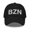 BZN Bozeman Airport Code Dad Hat