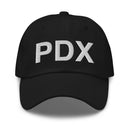 PDX Portland Airport Code Dad Hat