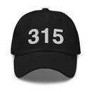315 Upstate NY Area Code Dad Hat