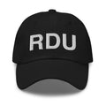 RDU Raleigh NC Airport Code Dad hat