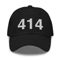 414 Milwaukee Area Code Dad Hat