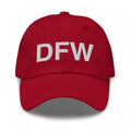 DFW Dallas Fort Worth Airport Code Dad Hat