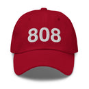 808 Honolulu Area Code Dad Hat