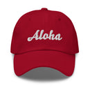 Cursive Aloha Dad Hat
