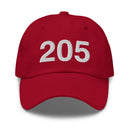 205 Alabama Area Code Dad Hat
