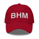 BHM Birmingham Airport Code Dad Hat