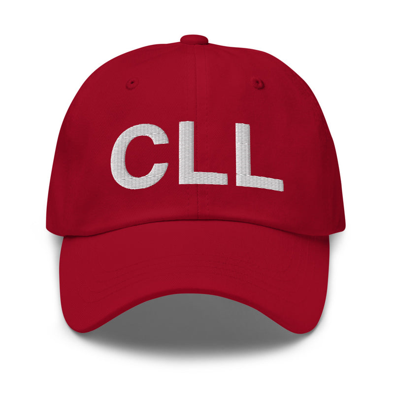 CLL College Station Airport Code Dad Hat