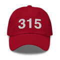 315 Upstate NY Area Code Dad Hat