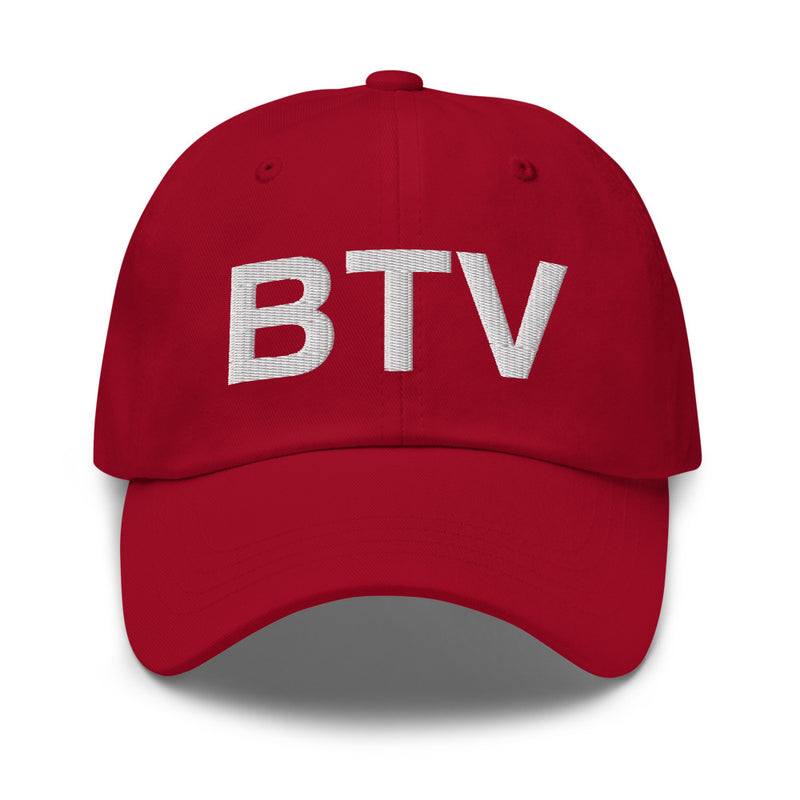 BTV Burlington Airport Code Dad hat