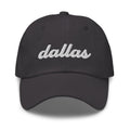 Cursive Dallas Texas Dad Hat