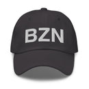 BZN Bozeman Airport Code Dad Hat