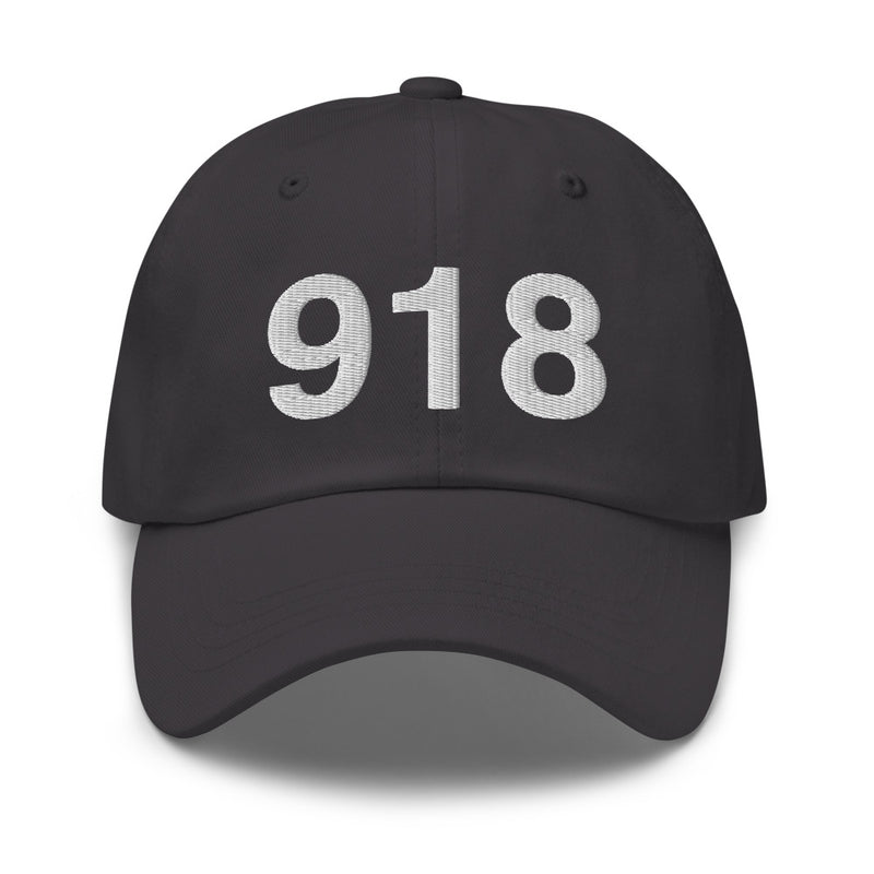 918 Tulsa Area Code Dad hat