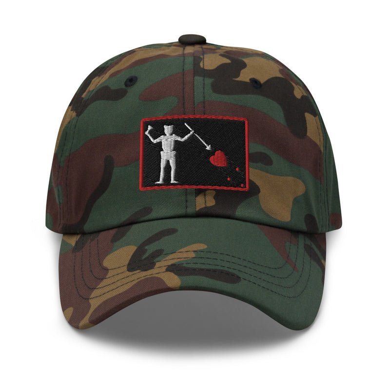 Blackbeard Pirate Flag Dad Hat