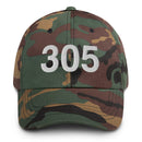 305 Miami Area Code Dad Hat